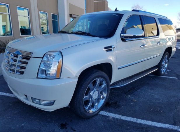 2010 Cadillac Escalade esv white 16
